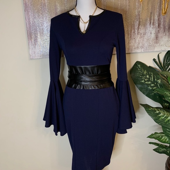 Navy Blue Dress - Picture 5 of 8